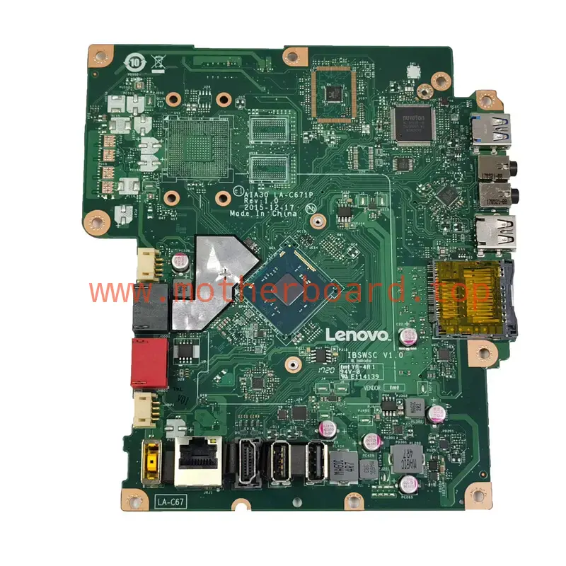 FOR Lenovo S200Z C2000 AIO Desktop Motherboard LA-C671P 00UW332 100% Test Work 2