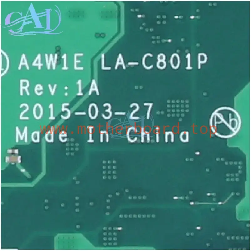 For Acer ES1-420 ES1-421 Laptop Motherboard LA-C801P NBG6X11005 EM7010 CPU 3