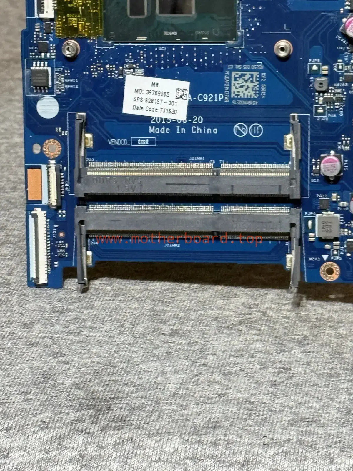 For HP 15-AY 15-AC 250 G4 I5-6200U Motherboard LA-C921P 828187-001 4