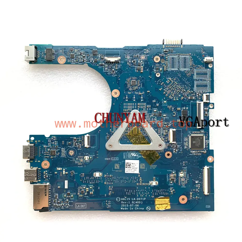 FOR DELL Vostro 3459 3559 Motherboard AAL15 LA-D071P I5-6200U 2GB CN-085Y8T 3