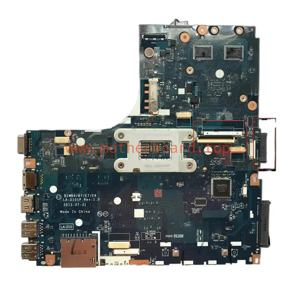 LA-D101P For Lenovo B41-80 E41-80 Laptop Motherboard with I5-6200U R5 M330 2G