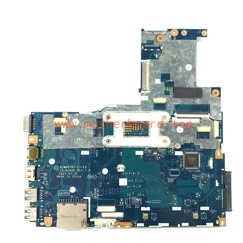 For Lenovo Thinkpad B51-80 E51-80 Laptop Motherboard BIWB6/B7 LA-D102P SR2EY 2