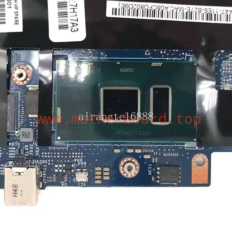 860825-601 LA-D401P for HP Spectre 13-V Motherboard With I5 I7 CPU 8GB RAM 2