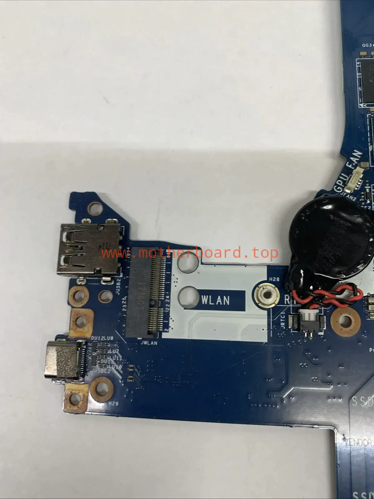 For Dell Alienware 13 R3 i7-7700HQ GTX1060 Motherboard LA-D581P GG6GW 0GG6GW 4