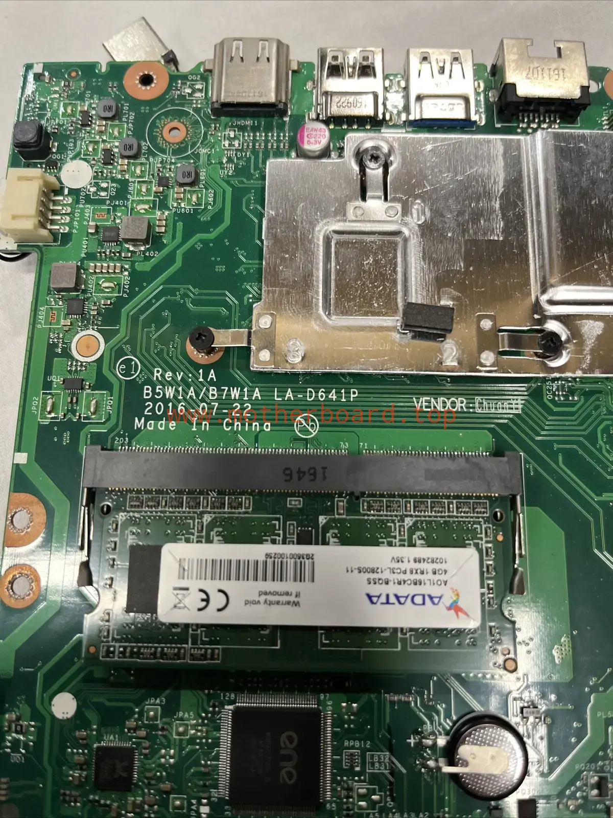 NBGFT1100C For Acer ES1-533 Motherboard N3450 4-Core CPU DDR3L B5W1A LA-D641P 3