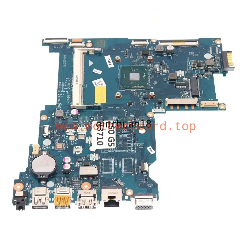 LA-D702P For HP 250 G5 256 G5 Motherboard SR2KL N3710 CPU BDL50 Tested 100% OK 2