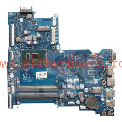 For HP 15-AY 250 G5 with I5-6200U CPU Motherboard LA-D704P 858581-001 858581-601