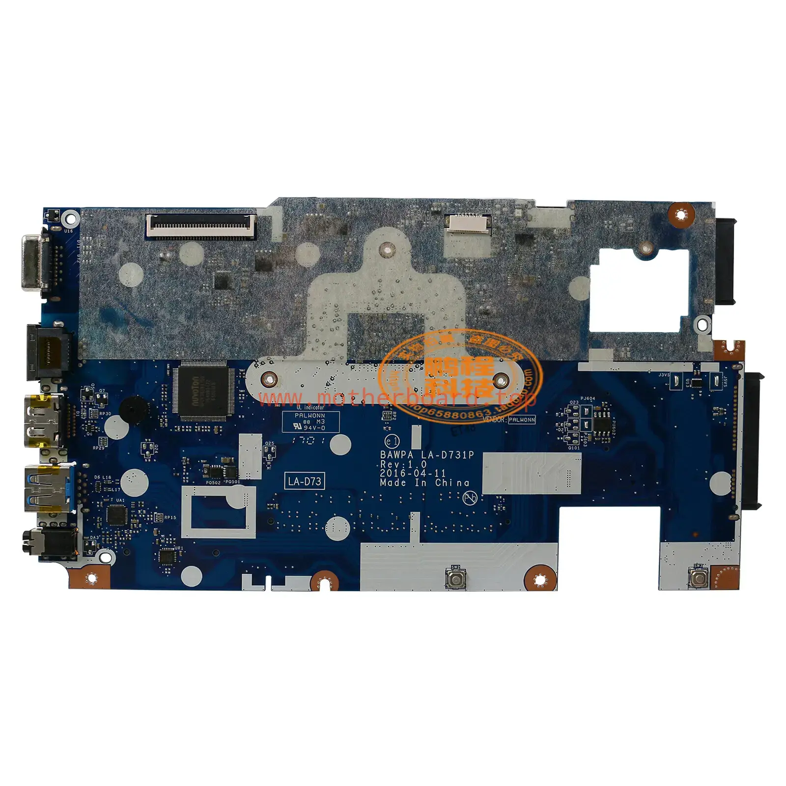 For Lenovo E41-15 CPU A6-7310 LA-D731P 5B20L58690 Motherboard 3