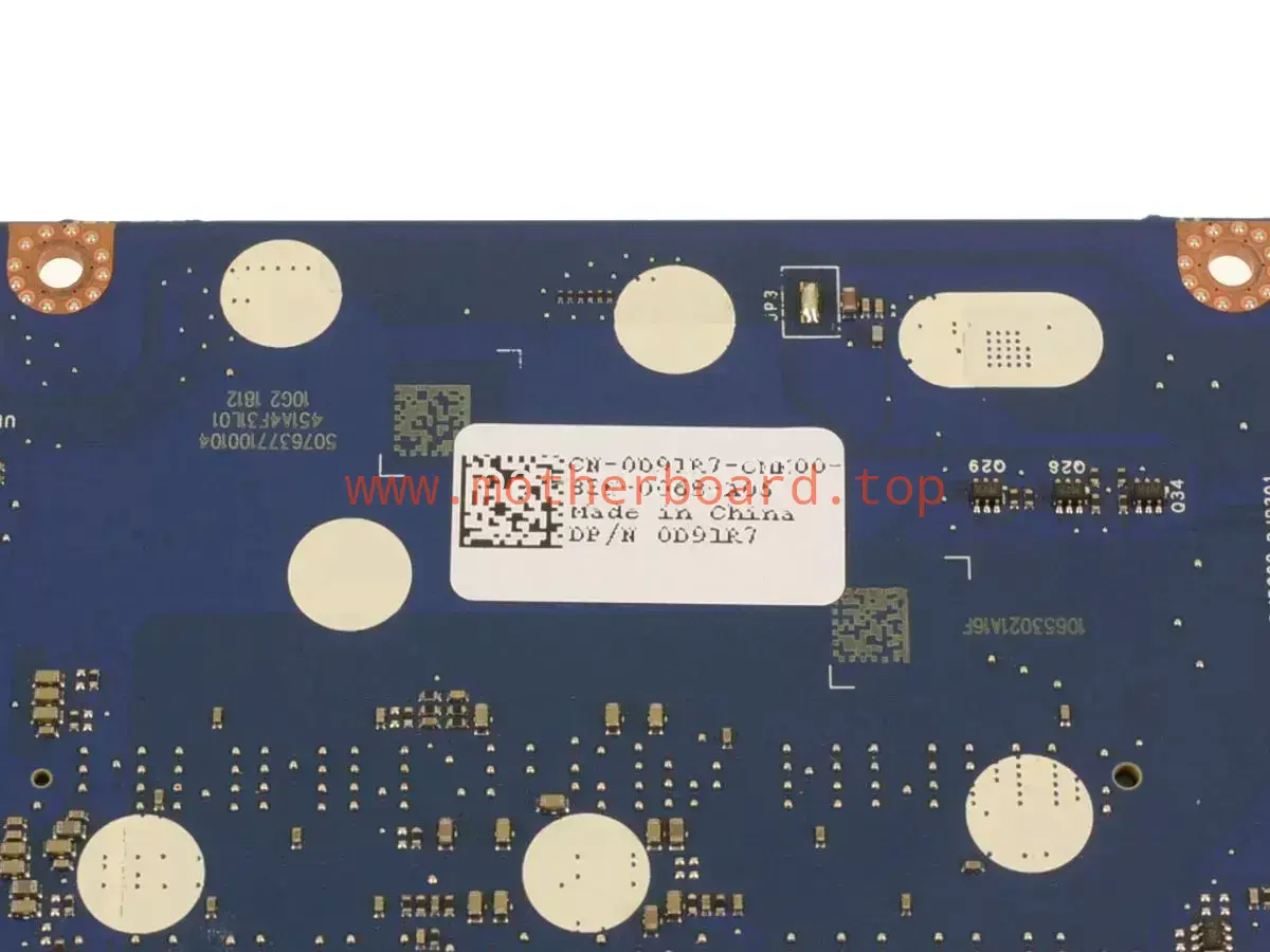 LA-D753P For Dell Alienware 17 R4 Motherboard 0D91R7 W/ i7-7820HK CPU GTX1080 3
