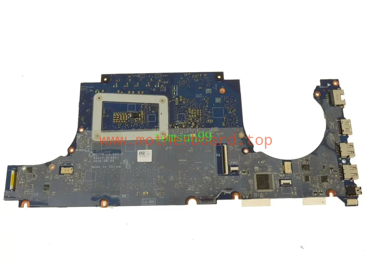 For Dell Inspiron 15 7566 Motherboard LA-D991P 77V33 W/ i7-6700HQ CPU GTX960M 4G 2