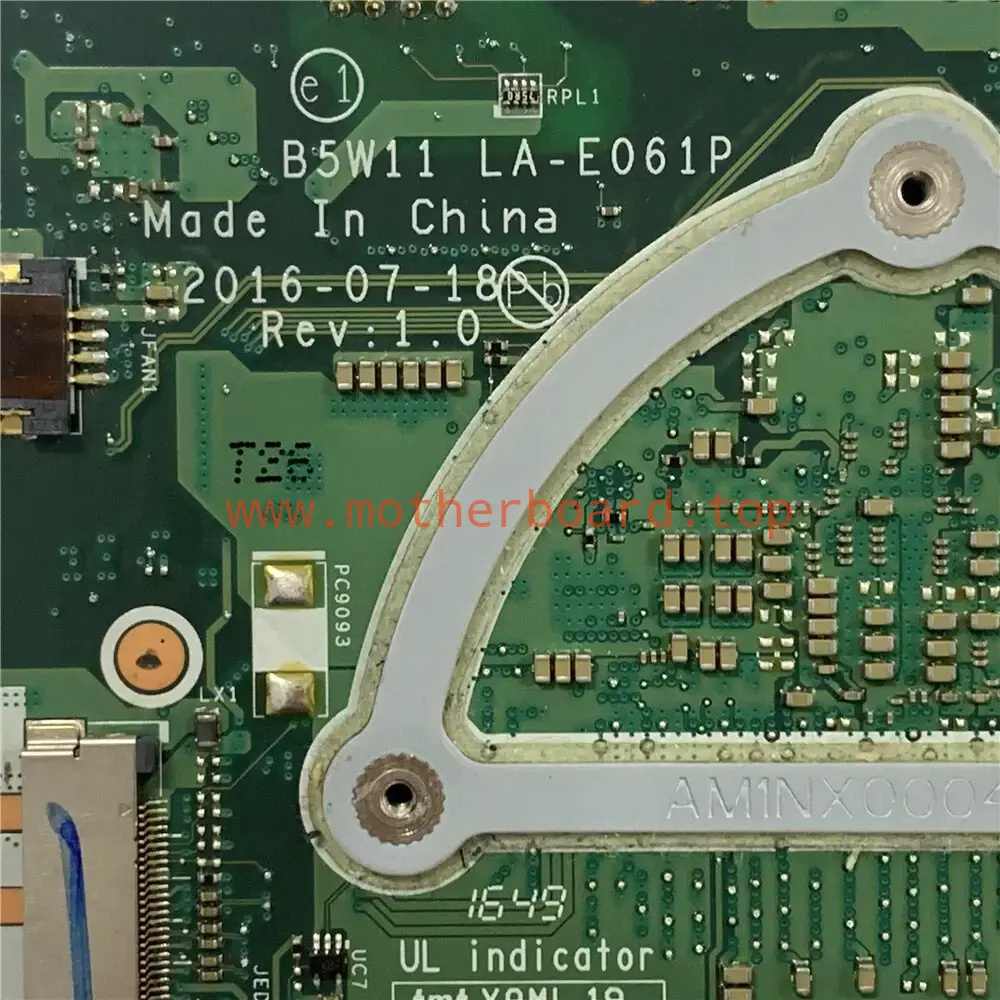 LA-E061P For Acer Aspire ES1-572 Motherboard I5-7200U i3-6006U NBGKQ11003 3