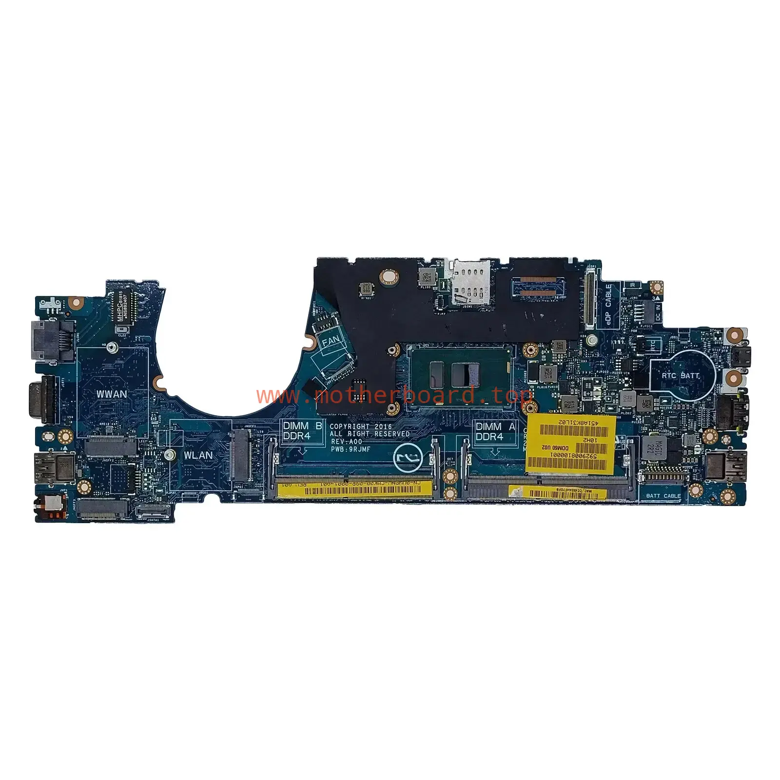 NEW 4T711 For Dell Latitude 5280 Laptop Motherboard CDM60 LA-E071P i5-7300U