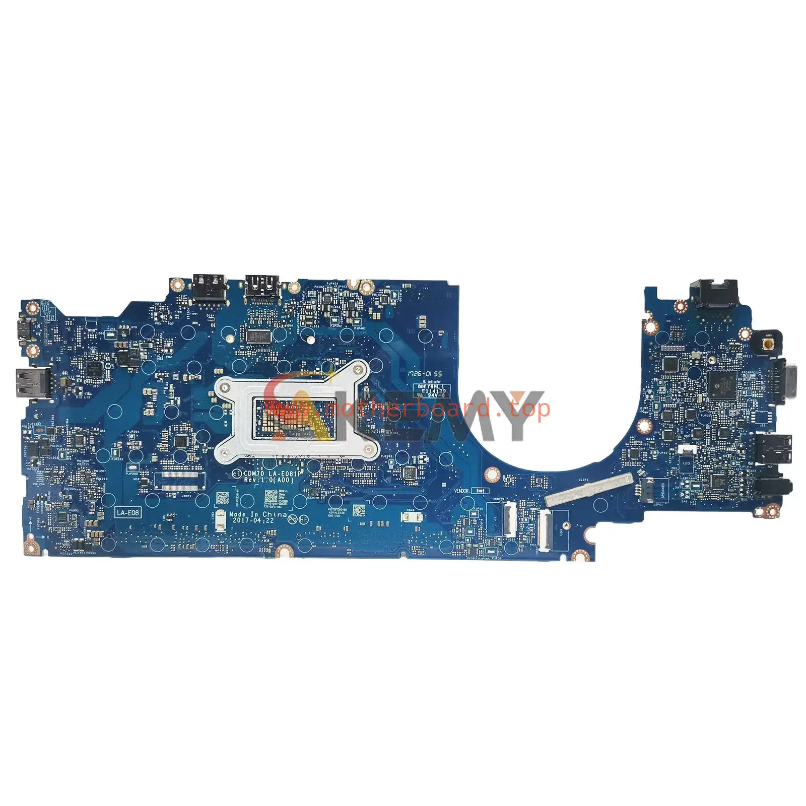 LA-E081P Laptop Motherboard For Dell Latitude 5480 E5480 04X333 0MFNP8 0W86DC 2