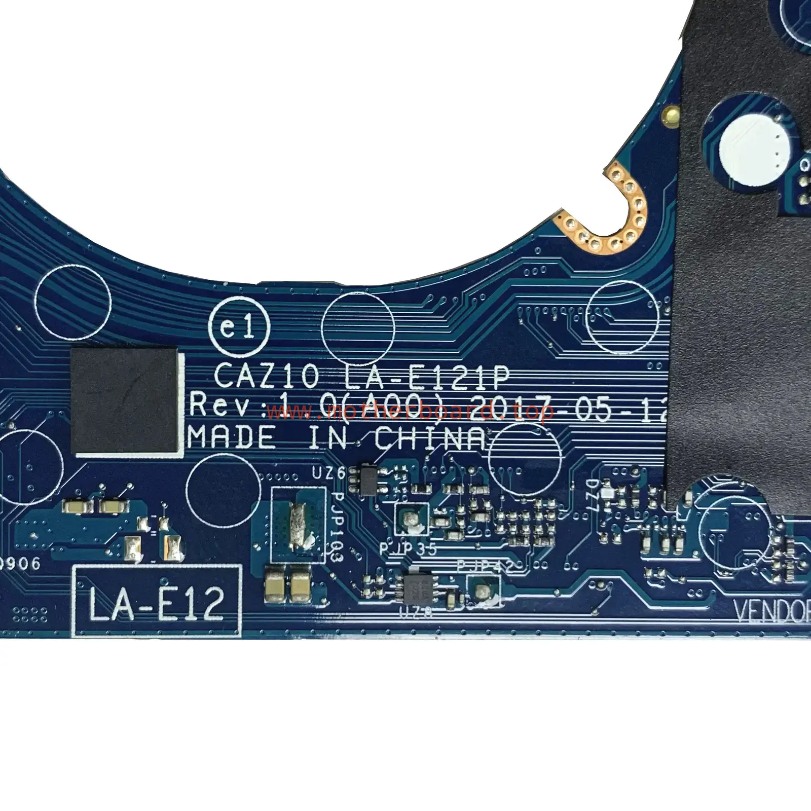 For Dell Latitude 7280 Laptop Motherboard With I7-7600u CAZ10 LA-E121P 0R5YF6 4