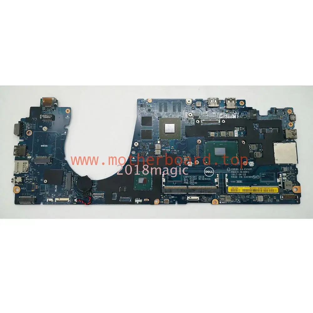 LA-E152P 00C209 For Dell Latitude 5580 i5-6440H Laptop Motherboard