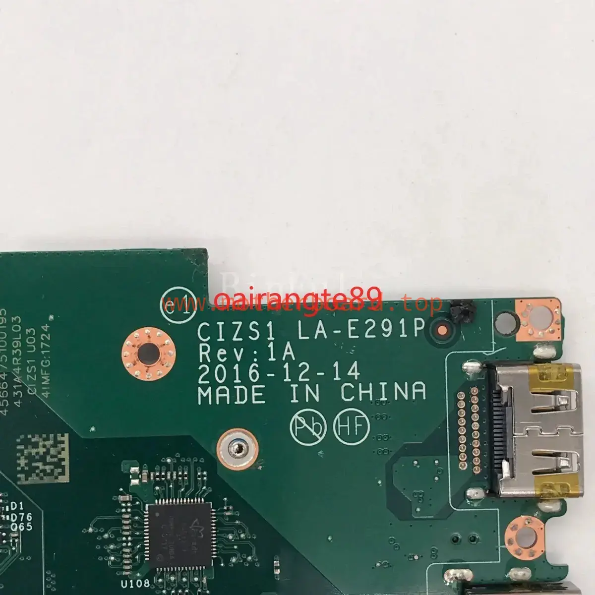 LA-E291P For Lenovo Thinkpad Yoga 270 370 Motherboard I5-7200U I7-7600U CPU 4