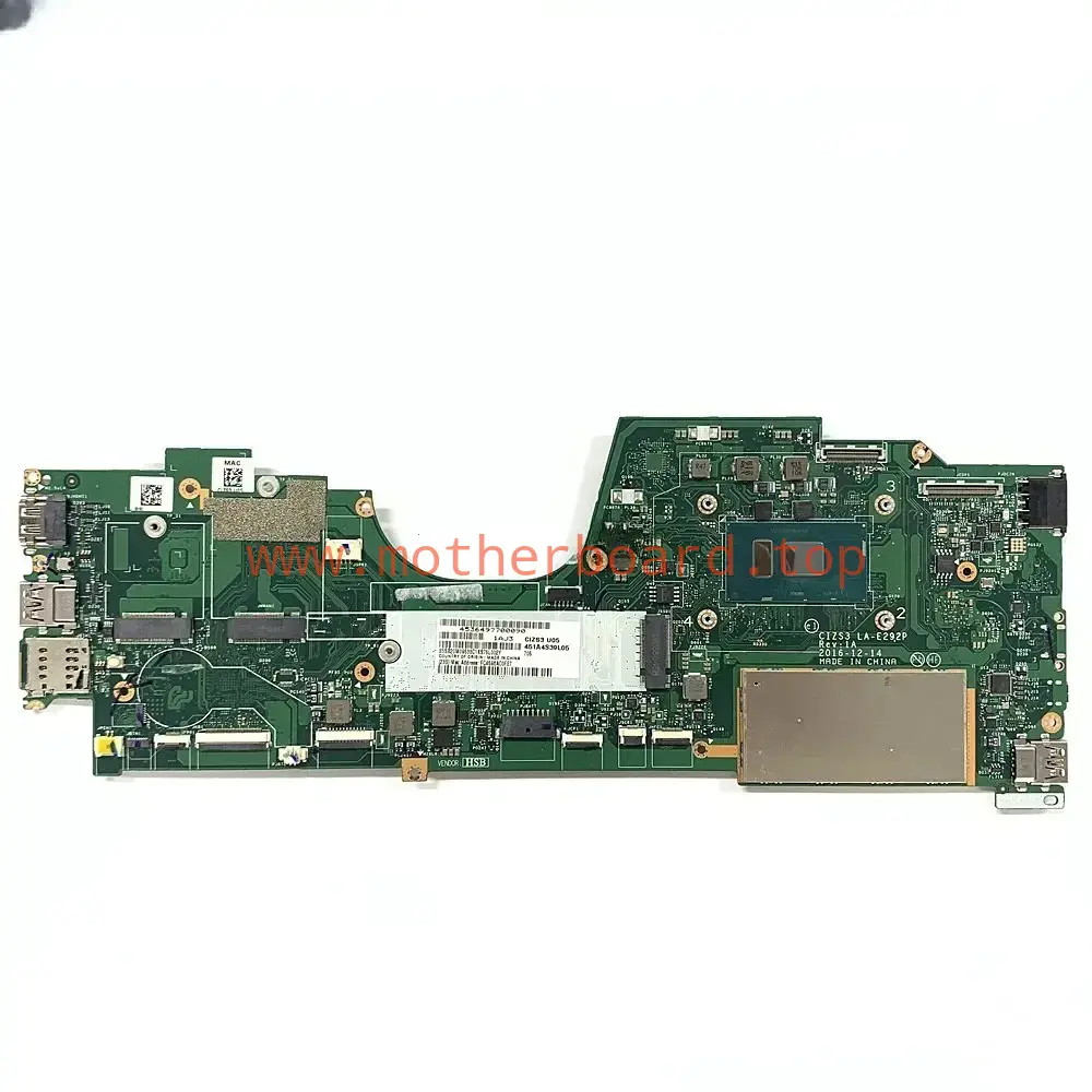 For Lenovo ThinkPad Yoga 370 Motherboard CIZS3 LA-E292P I7-7500U 8GB