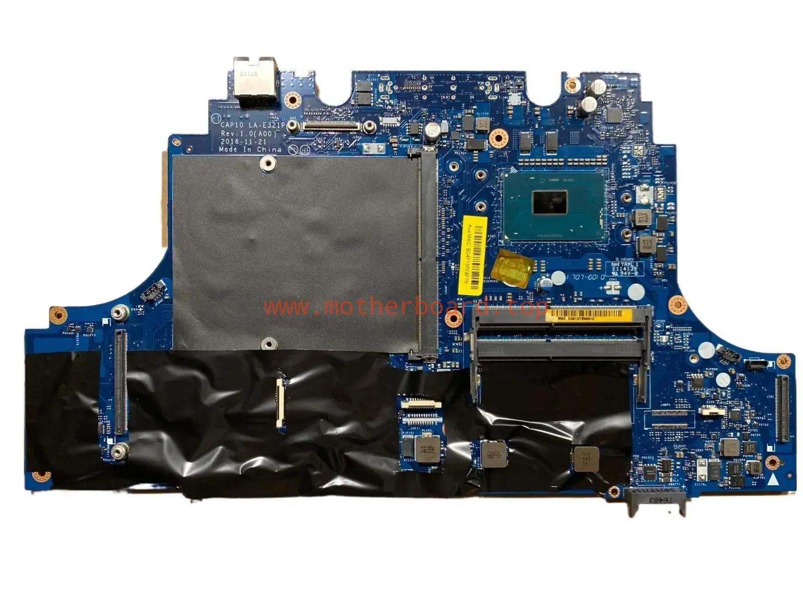 For Dell Precision 17.3 7720 Motherboard Intel i7-7920HQ 3.10GHz 5V4K9 LA-E321P 2