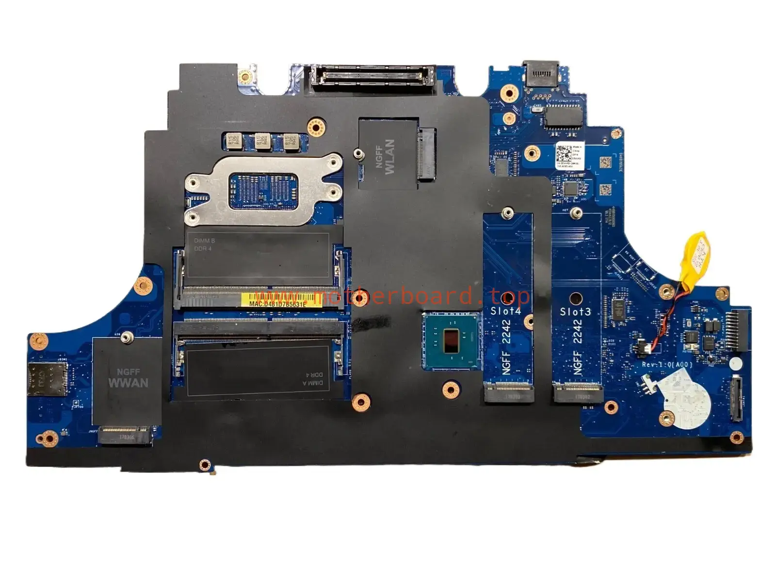 For Dell Precision 17.3 7720 Motherboard Intel i7-7920HQ 3.10GHz 5V4K9 LA-E321P 3