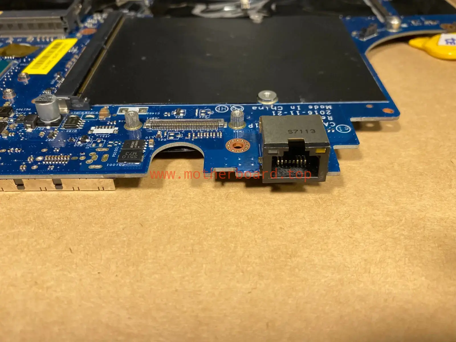 For Dell Precision 17.3 7720 Motherboard Intel i7-7920HQ 3.10GHz 5V4K9 LA-E321P 4