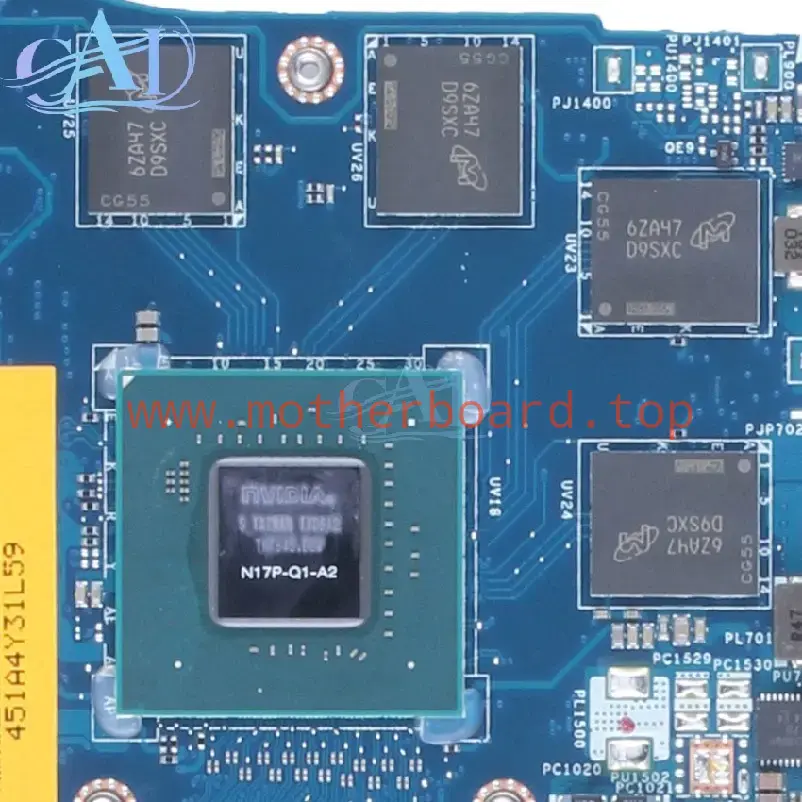 LA-E331P For DELL Precision 5520 Laptop Motherboard 07YFFW 0J05JX I5 E3 4