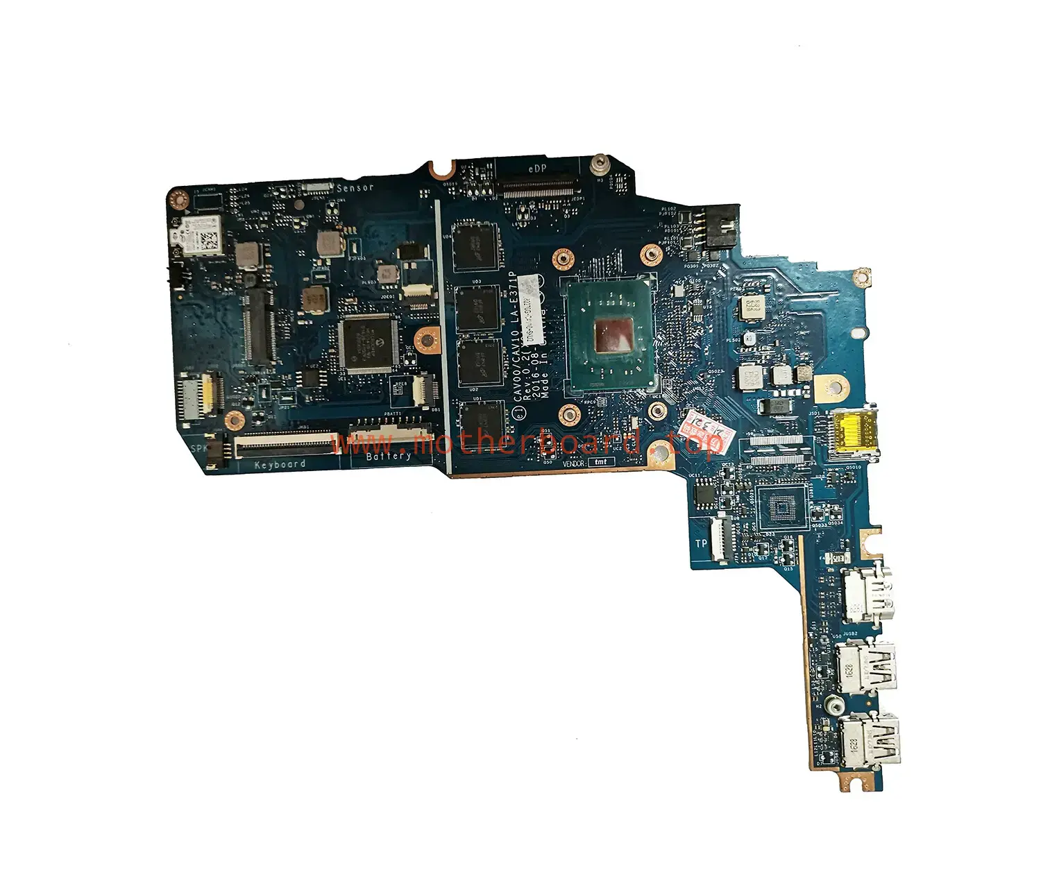 09MJRY 9MJRY LA-E371P For Dell latitude 3180 3189 4GB N3350 Motherboard