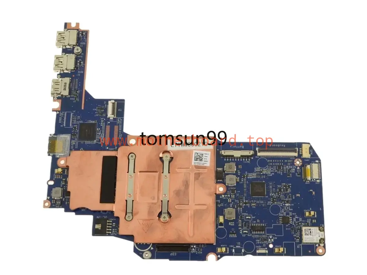 For Dell Chromebook 11 3180 Motherboard LA-E372P 4RXP1 N3060 4G-RAM 16G-eMMC