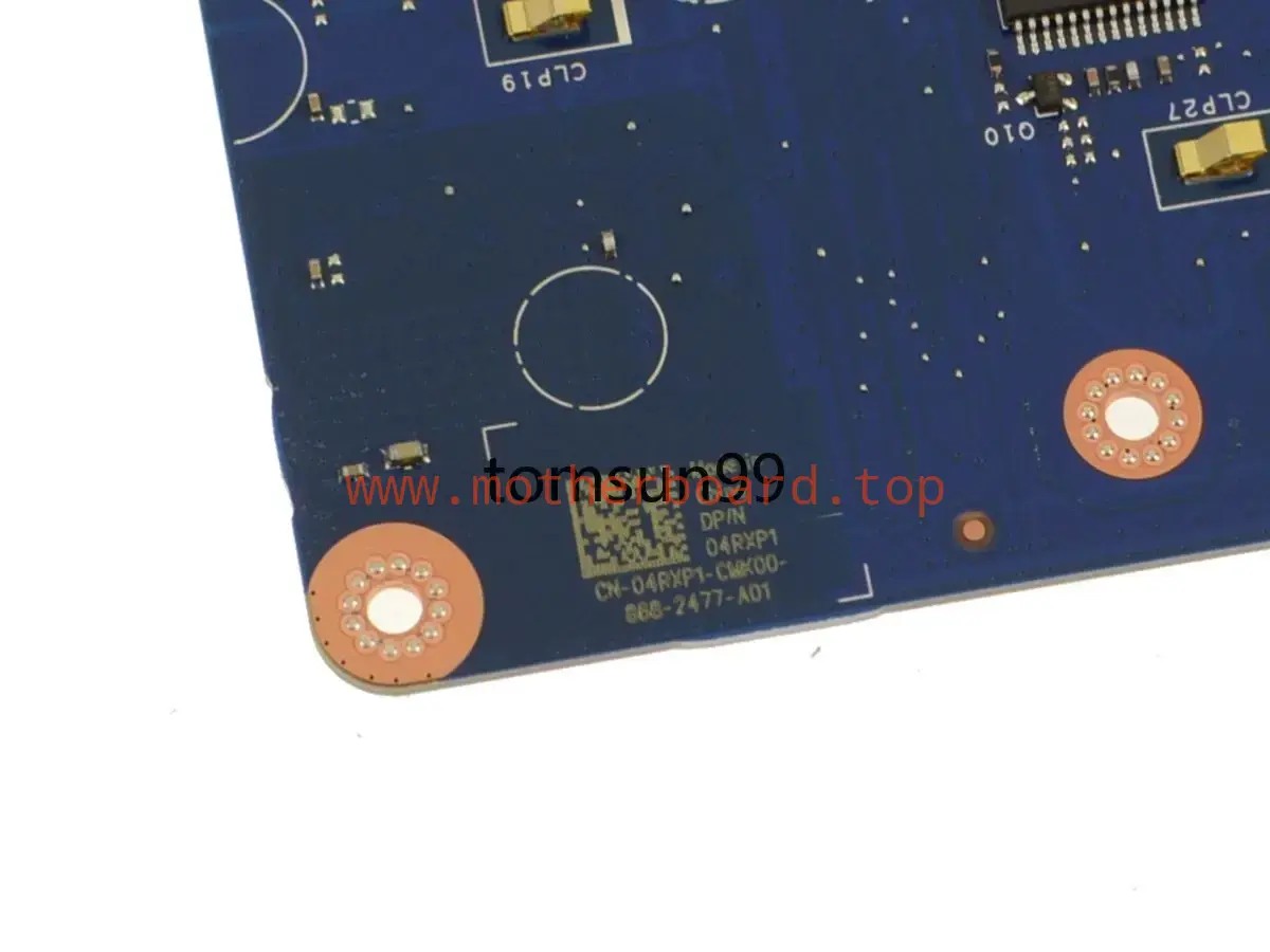 For Dell Chromebook 11 3180 Motherboard LA-E372P 4RXP1 N3060 4G-RAM 16G-eMMC 3