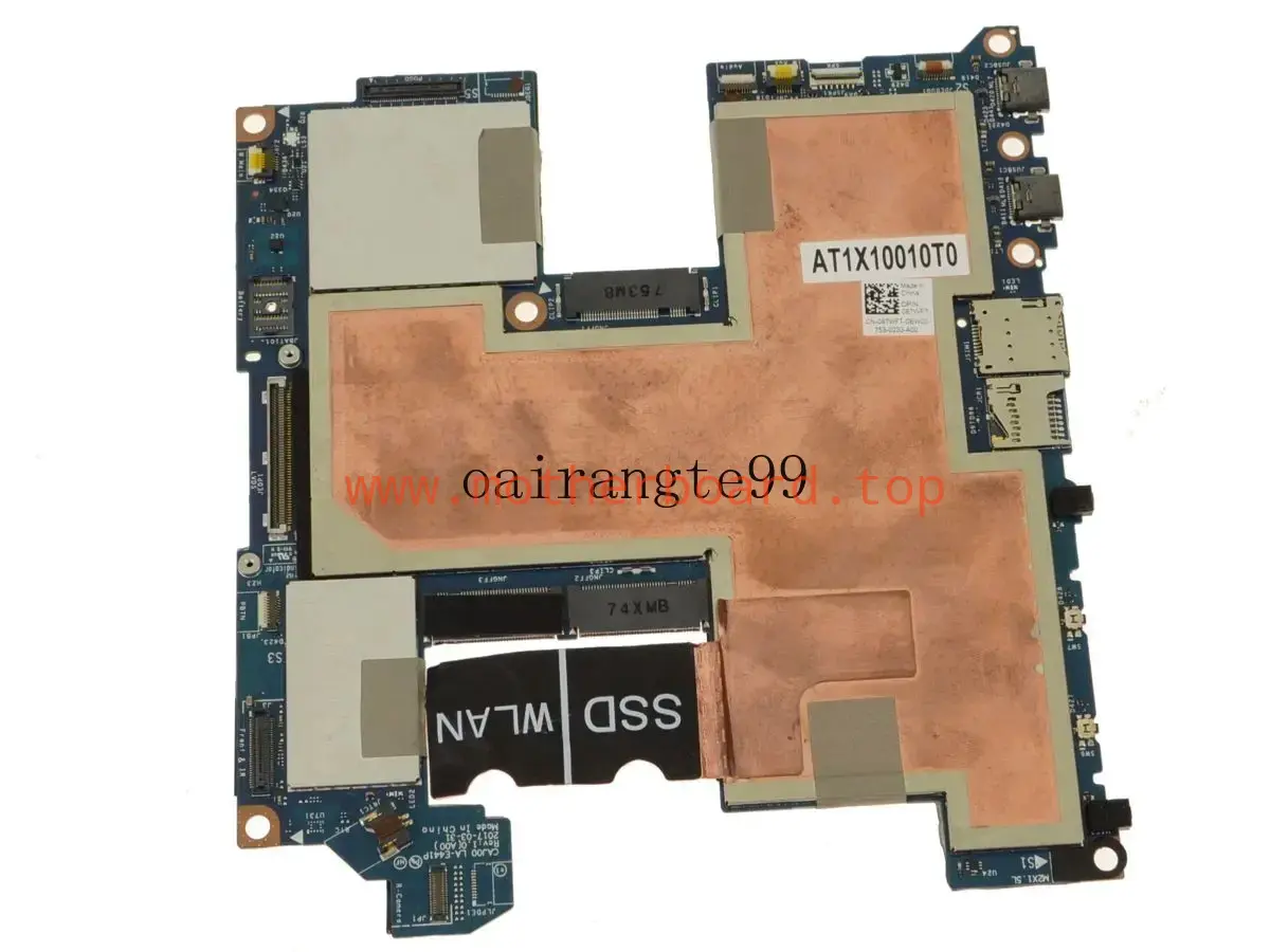 For Dell Latitude 7285 Tablet Motherboard VVWNX W/ i5-7Y57 CPU 16GB-RAM LA-E441P