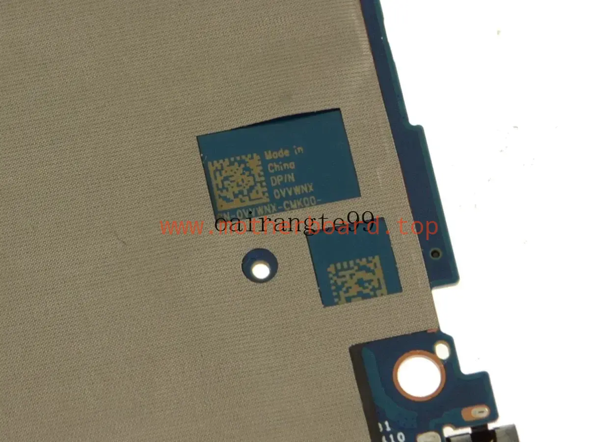 For Dell Latitude 7285 Tablet Motherboard VVWNX W/ i5-7Y57 CPU 16GB-RAM LA-E441P 3