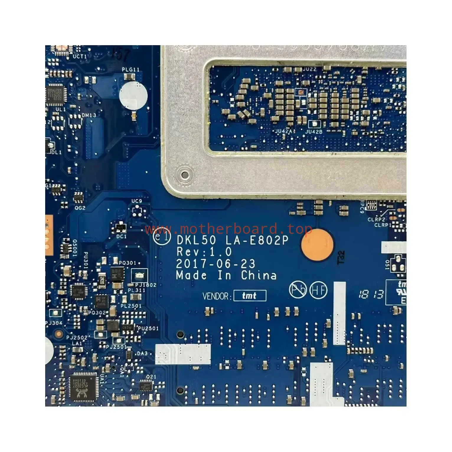 for HP Pavilion 15-BS laptop motherboard LA-E802P i7-8550U DKL50 934909-601 4