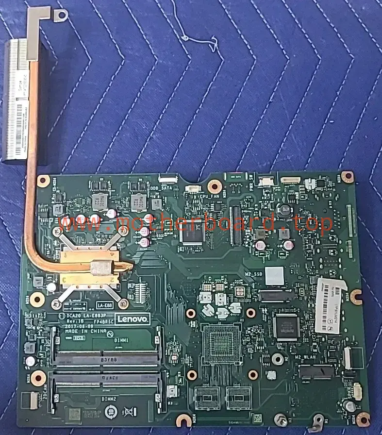 💻Not Working-Lenovo IdeaCentre Motherboard w/HeatSink For Parts LA-E883P/DCA20