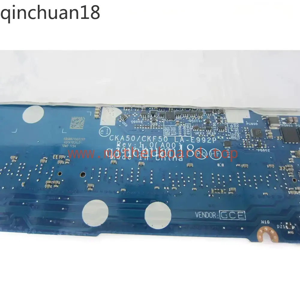 LA-E992P FOR dell Inspiron 15 7570 7577 Laptop Motherboard with I5-7300HQ 2