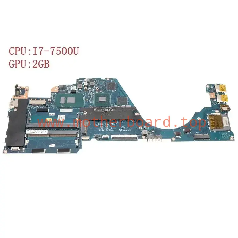DCM40 LA-F031P For HP 14-BF 14-bf058TX Motherboard 940MX 2GB I7-7500U CPU