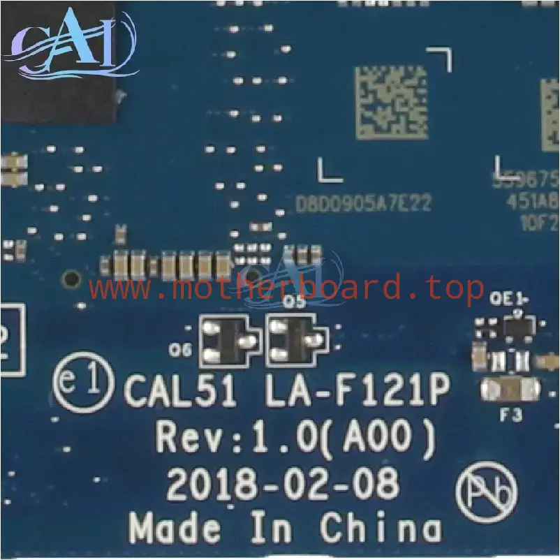 LA-F121P For DELL Inspiron 5575 5775 Laptop Motherboard YM2200 YM2300 3