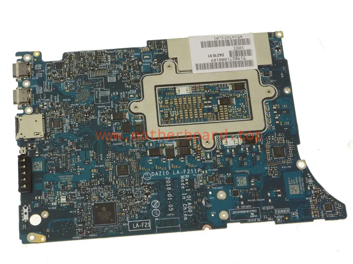 For Dell XPS 15 9575 i5-8305G 8G Laptop Motherboard LA-F211P 05MJK3 3