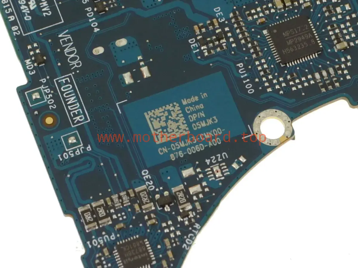 For Dell XPS 15 9575 i5-8305G 8G Laptop Motherboard LA-F211P 05MJK3 4