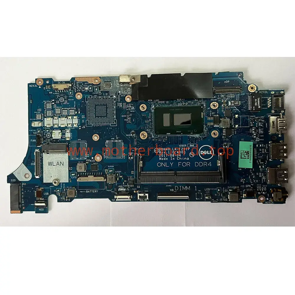 For Dell Inspiron 7472 7572 i5-8250U Laptop Motherboard LA-F251P 0RN0N1