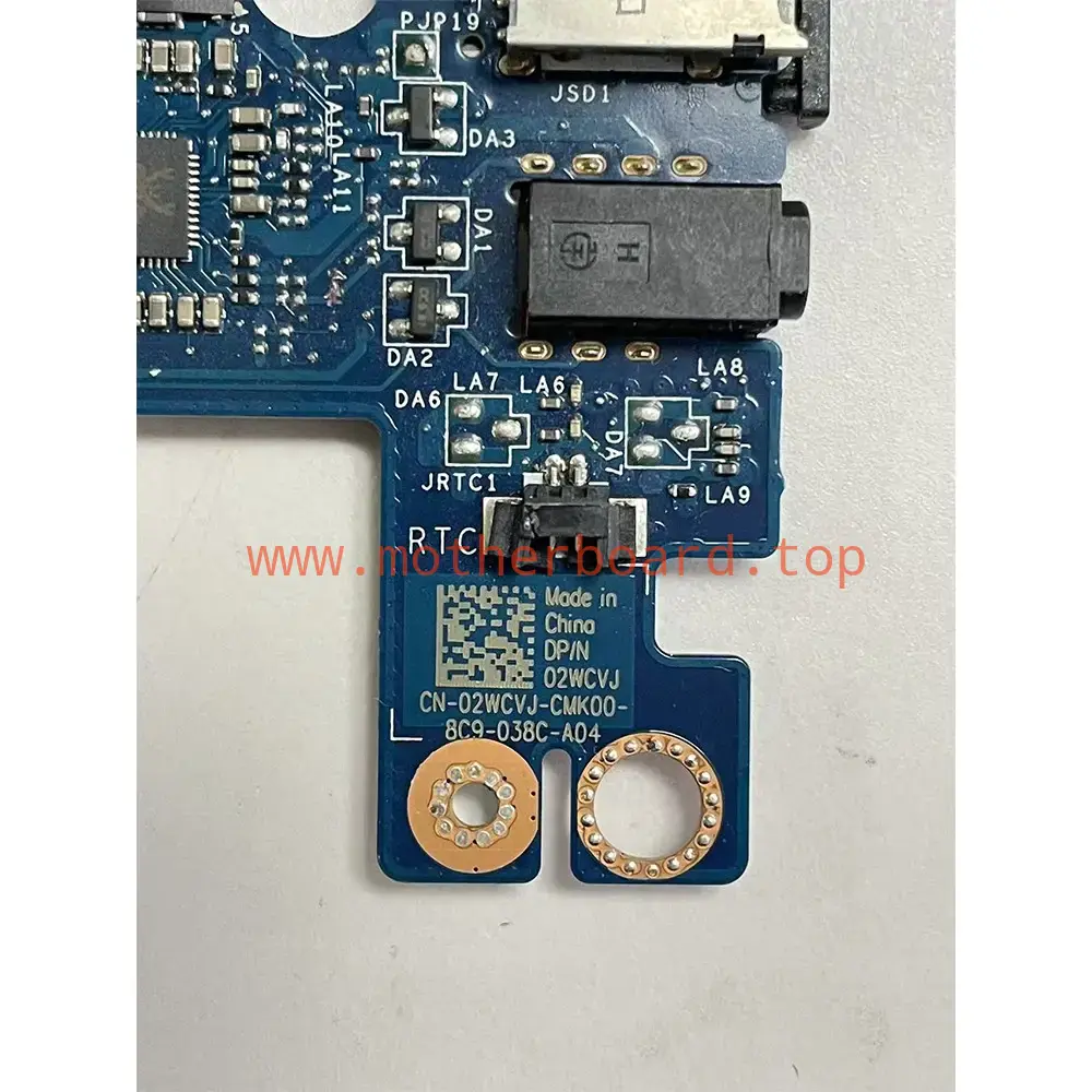 For DELL Latitude 7390 2-in-1 Motherboard i7-8650U 16G LA-F292P 02WCVJ Tested OK 4