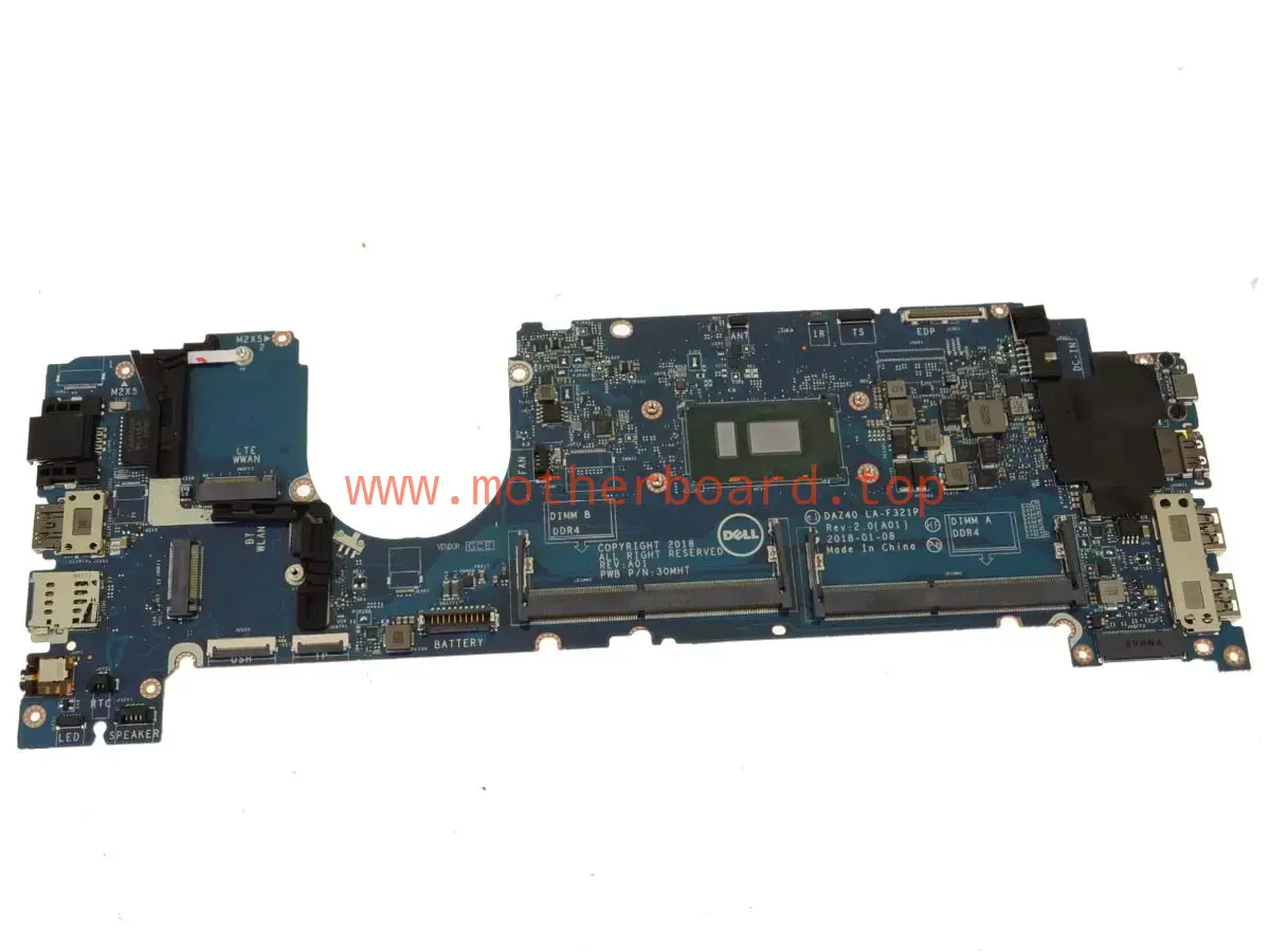 For Dell Latitude 7490 i7-8650U Motherboard LA-F321P 0NFCCJ NFCCJ