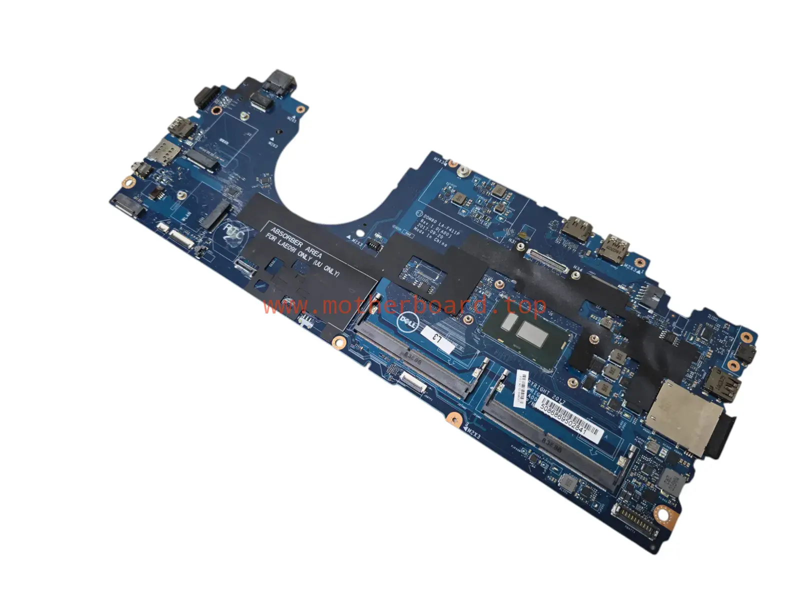 For Dell Latitude 5590 15.6" Intel i5-8350U 1.7GHz Motherboard 2N9PD LA-F411P