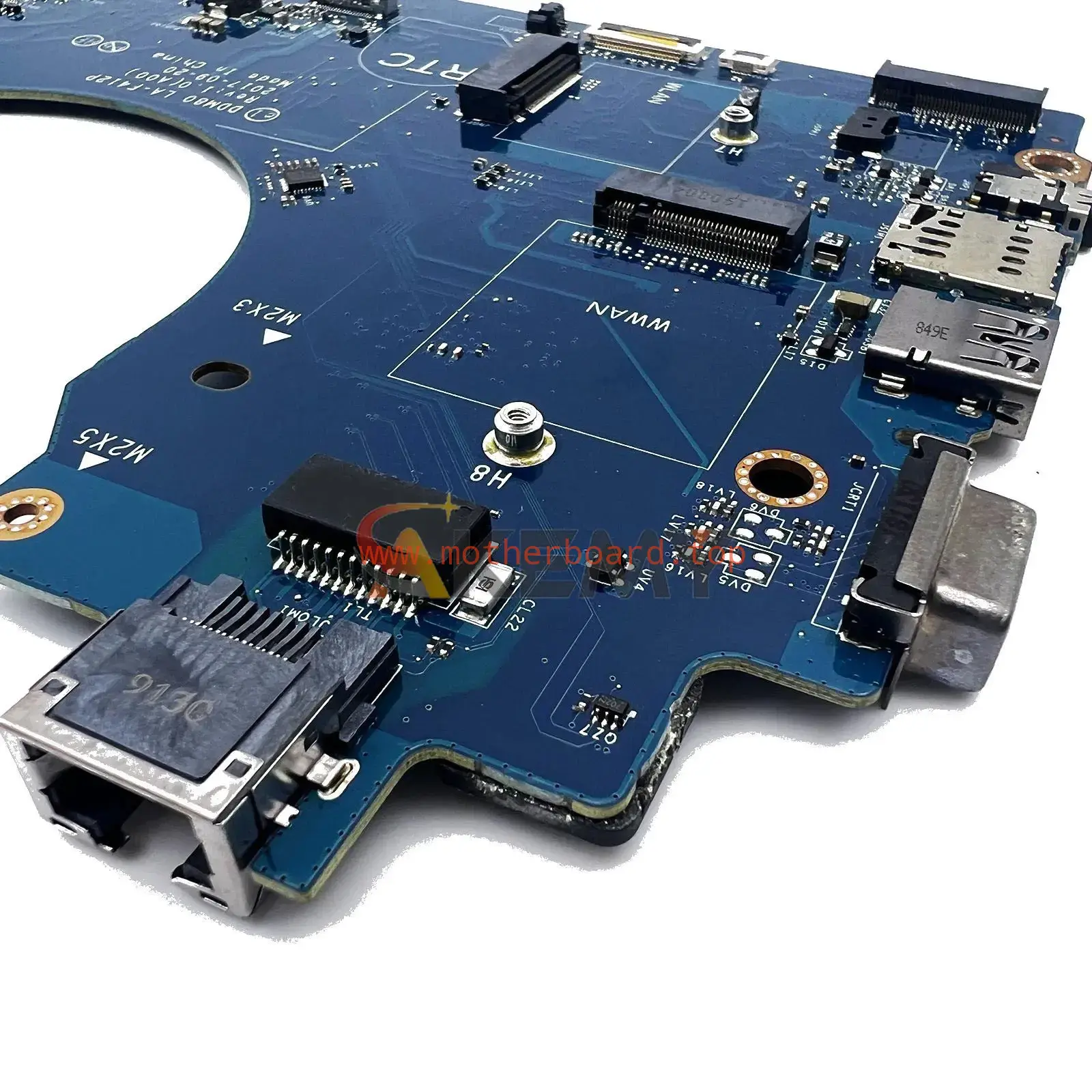 LA-F412P Laptop Motherboard For Dell Latitude 5590 W I5 I7 8th CPU 0P50J0 0630XH 4