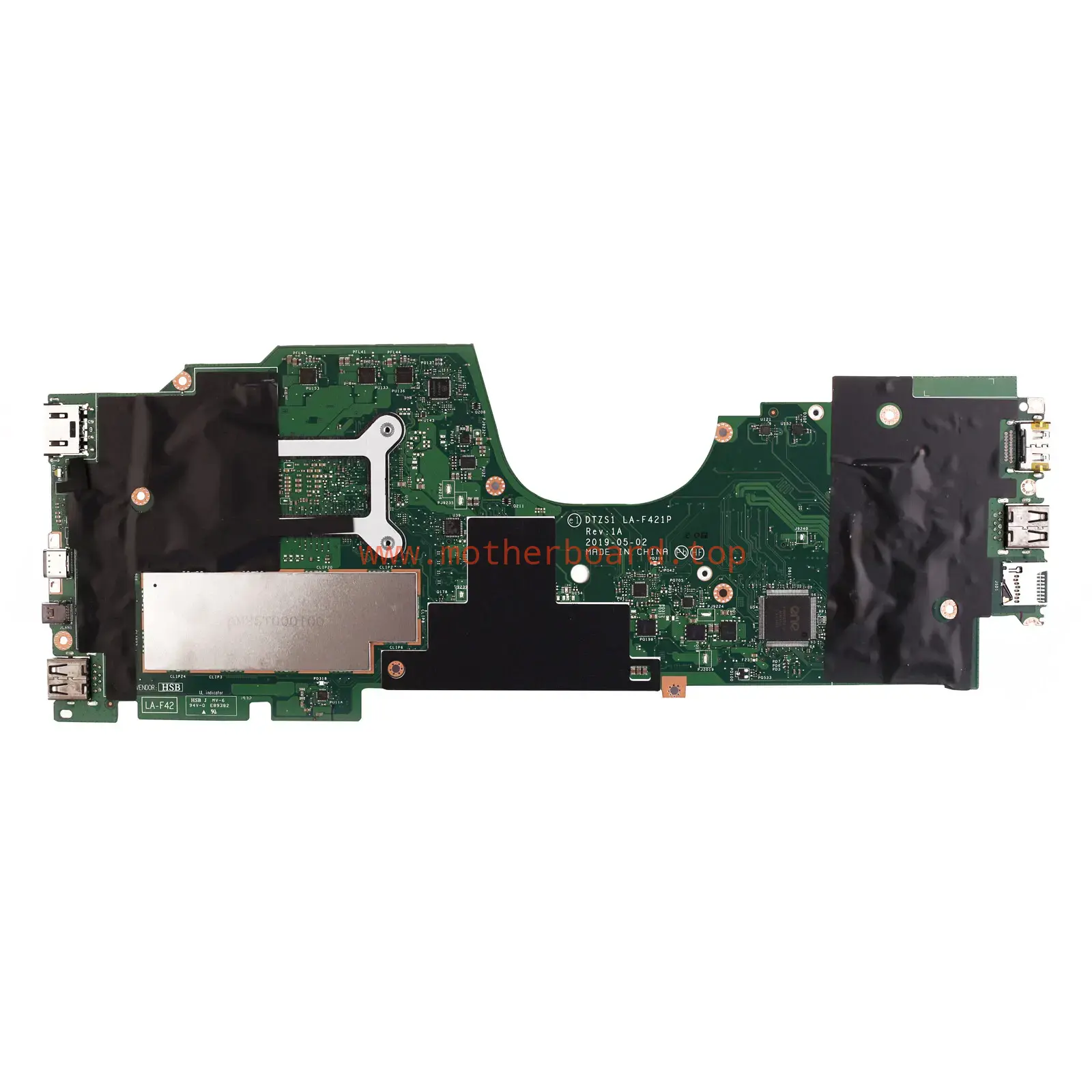02DA020 For Lenovo ThinkPad X380 Yoga Motherboard LA-F421P i5-8350U UMA 16GB 2