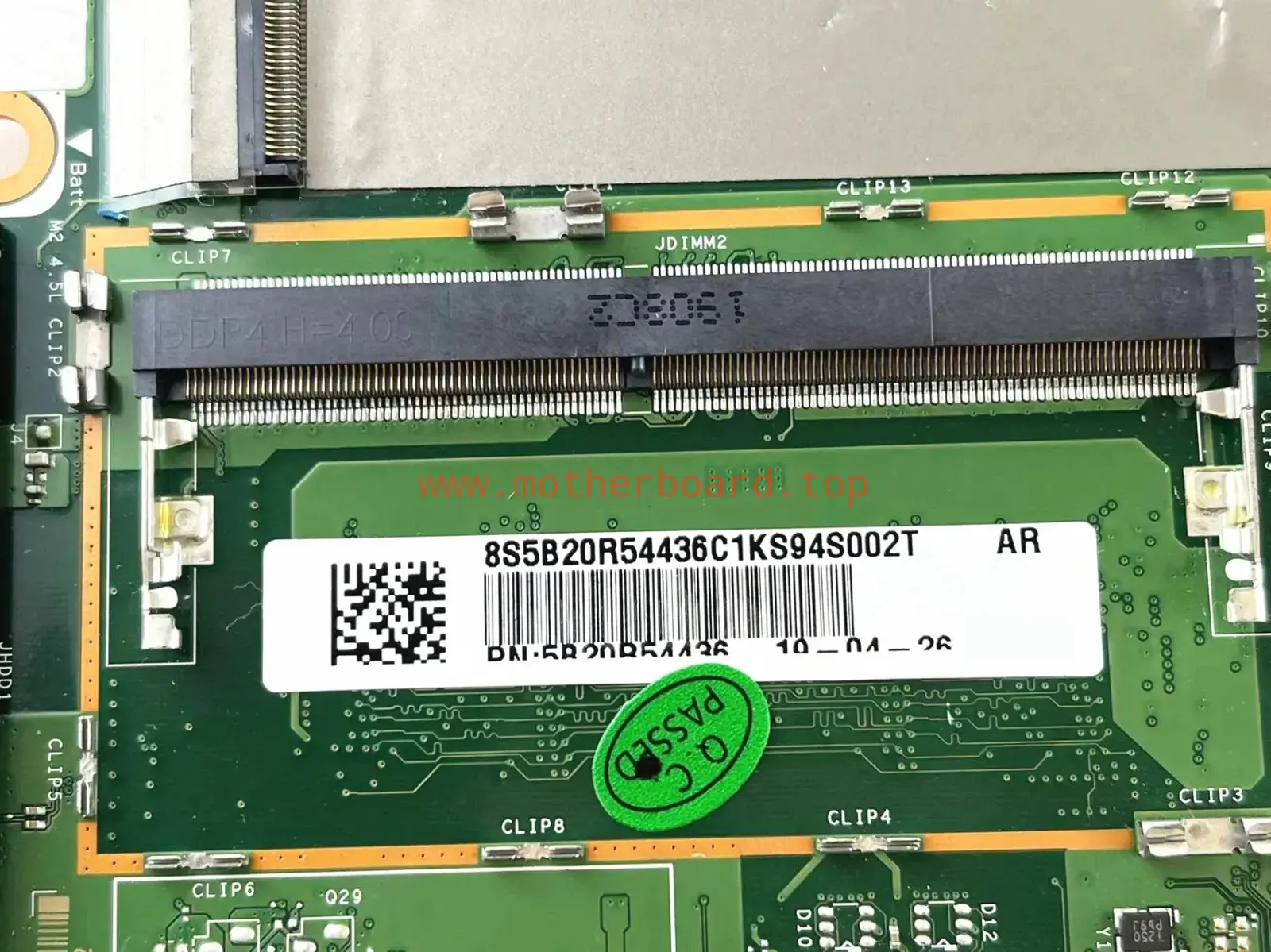 For Lenovo V330-14ARR Laptop Motherboard Ryzen3 2200U 4G RAM 5B20R54436 LA-F485P 3