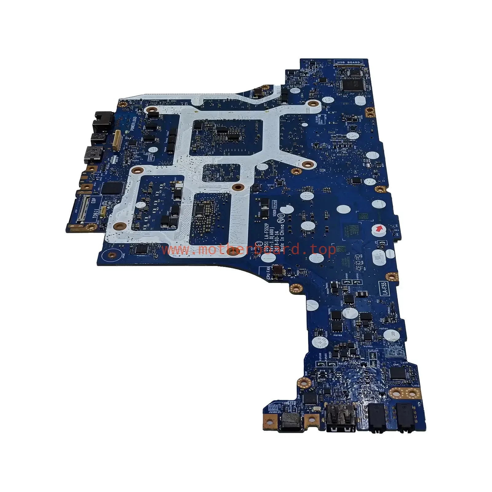 LA-F552P For Dell Alienware M17 R5 Motherboard CPU i7-8750H i9-8950H 8GB GTX1080 3