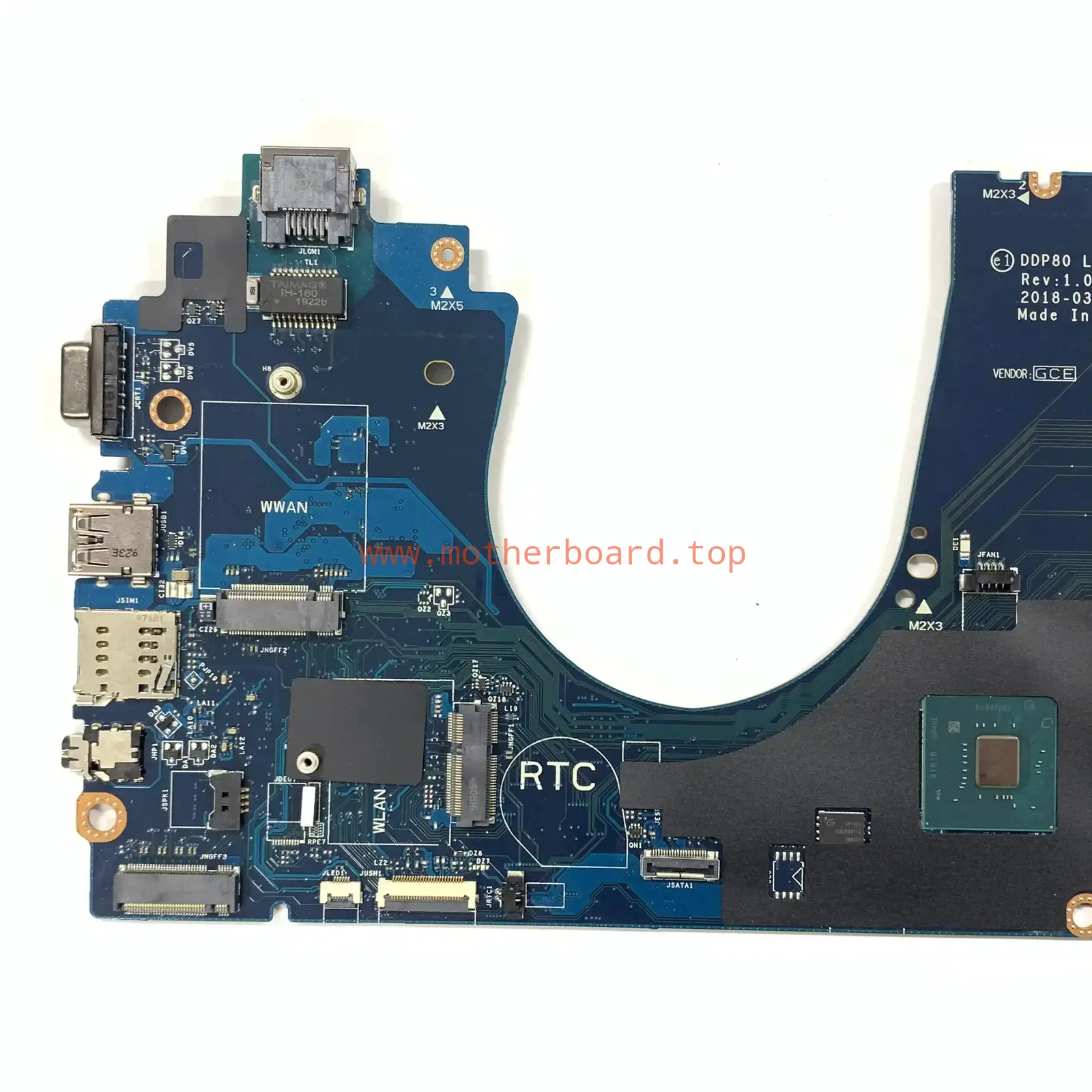 Laptop Motherboard For DELL Latitude 5591 Mainboard LA-F711P 0DMR52 04MVFR I5 I5 4