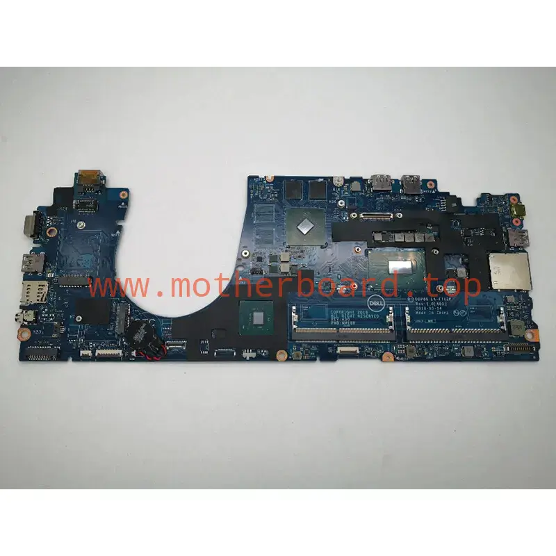 07TTKR For Dell Latitude 5591 Laptop Motherboard I7-8850H LA-F712P Mainboard