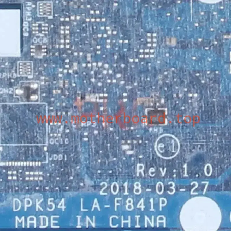 LA-F841P For HP Pavilion TPN-C133 15-CX Motherboard i5 I7 GTX1050 GTX1050Ti 2