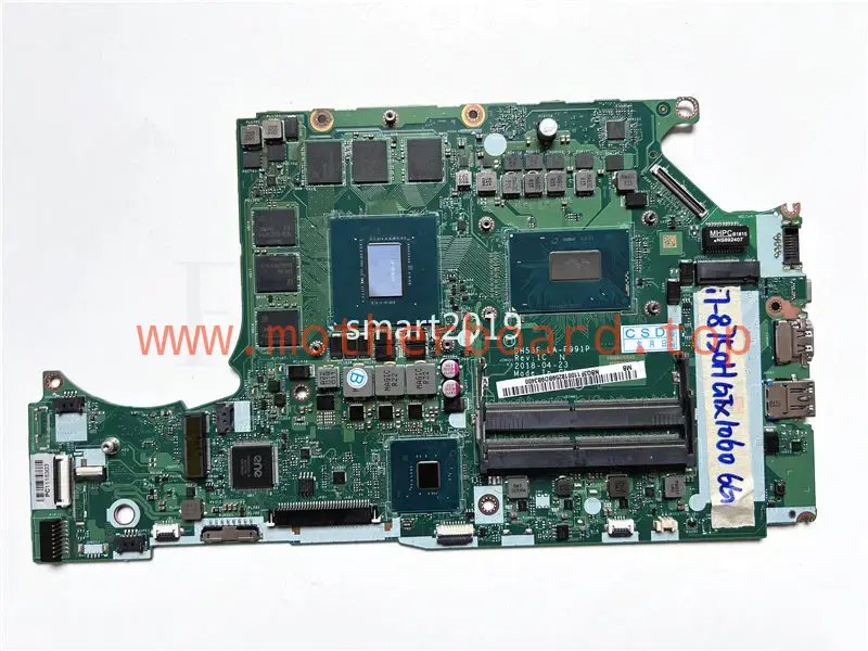 Motherboard For ACER HELIOS 300 PH315-51 LA-F991P NBQ3F11001 I5 I7 GTX 1060 6G