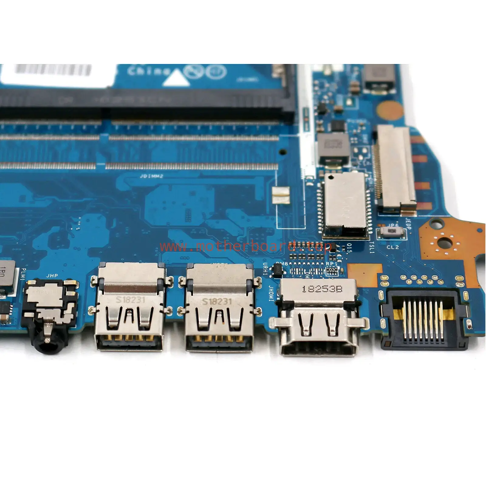 For HP 15T-DB LA-G078P Laptop Motherboard Test OK L20479-601 L20479-001 4